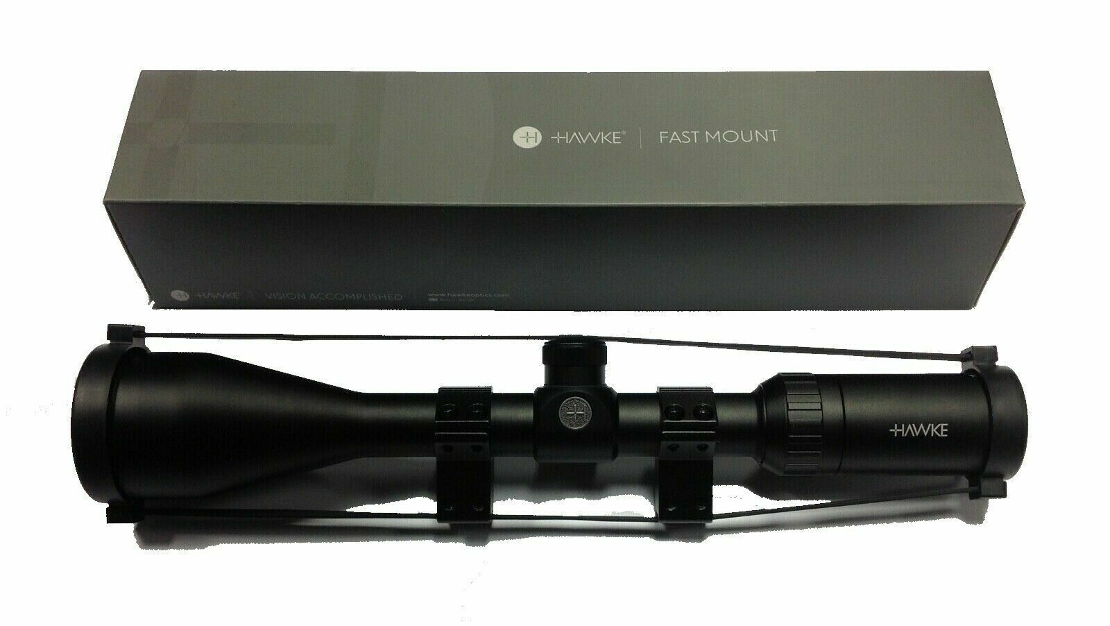 Приціл оптичний Hawke Fast Mount 3-9x50 сітка Mil Dot Фото 2